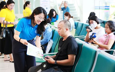 Bảo hiểm xã hội thành phố Hải Phòng phát động và ra quân hưởng ứng Ngày Bảo hiểm y tế Việt Nam (01/7)