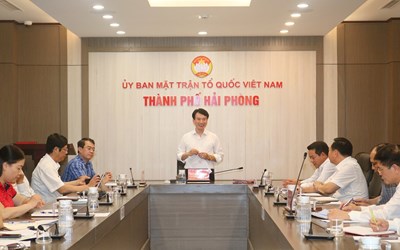 MTTQ thành phố giám sát việc thực hiện kết luận sau đối thoại của người đứng đầu cấp ủy, chính quyền